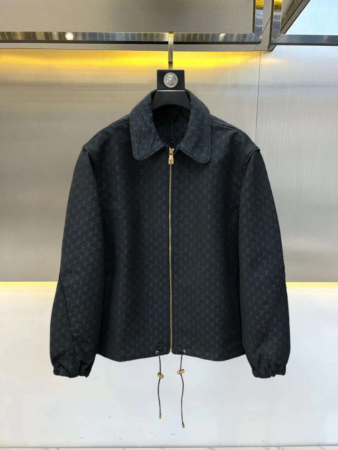 Monogram Jacquard Zip-Up Blouson Jacket D36014680
