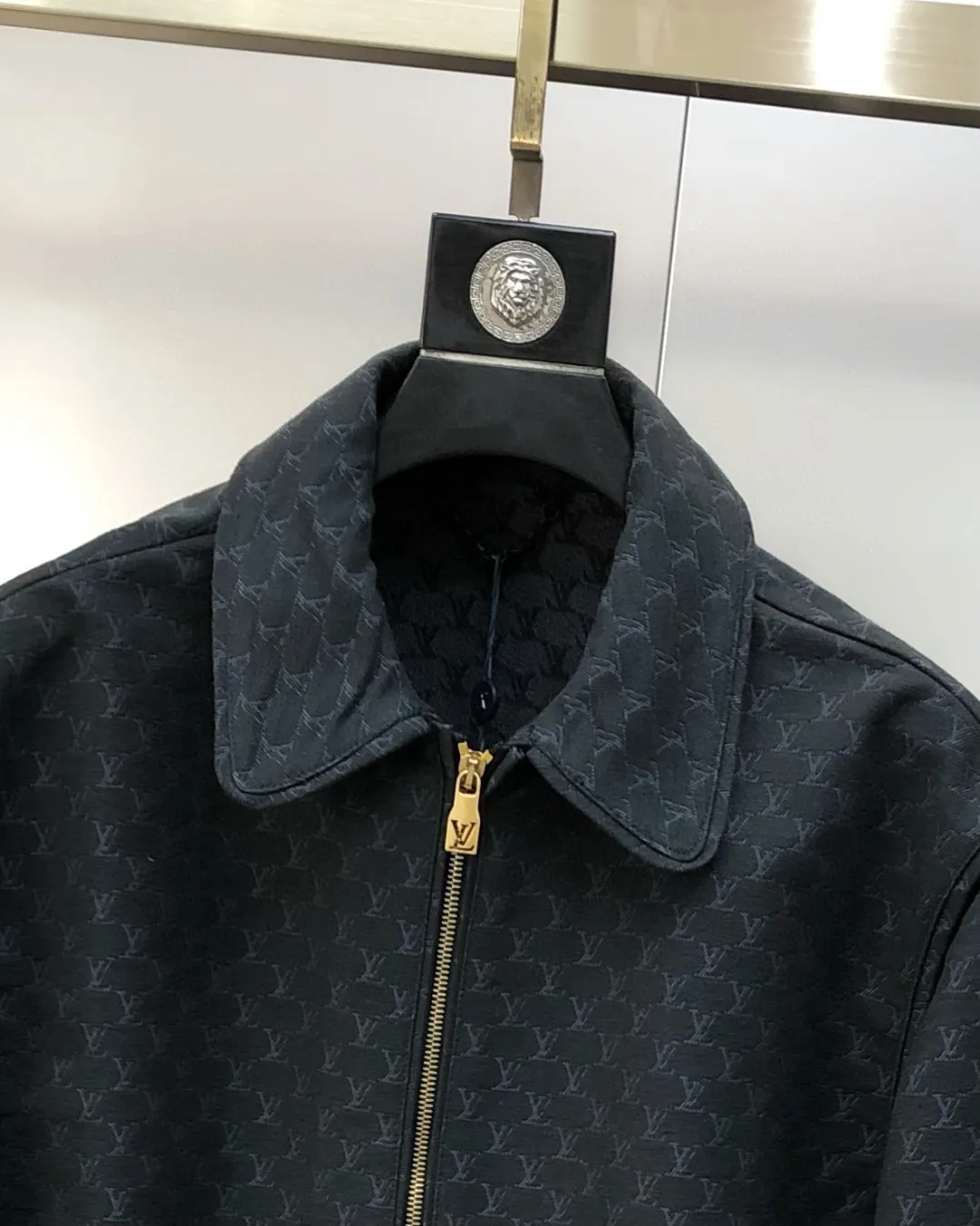 Monogram Jacquard Zip-Up Blouson Jacket D36014680 — view 5