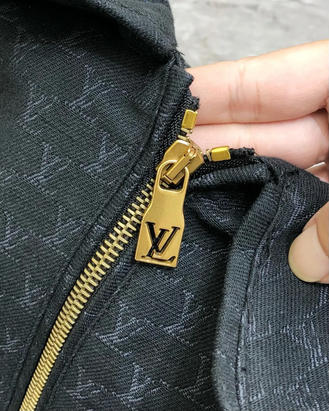 Monogram Jacquard Zip-Up Blouson Jacket D36014680 — view 6