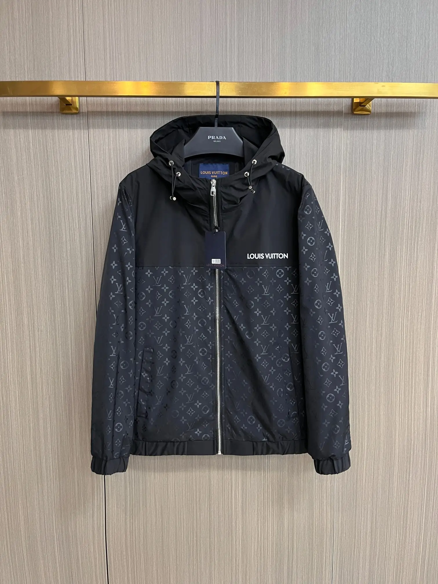 Monogram Hooded Windbreaker Jacket D36014360