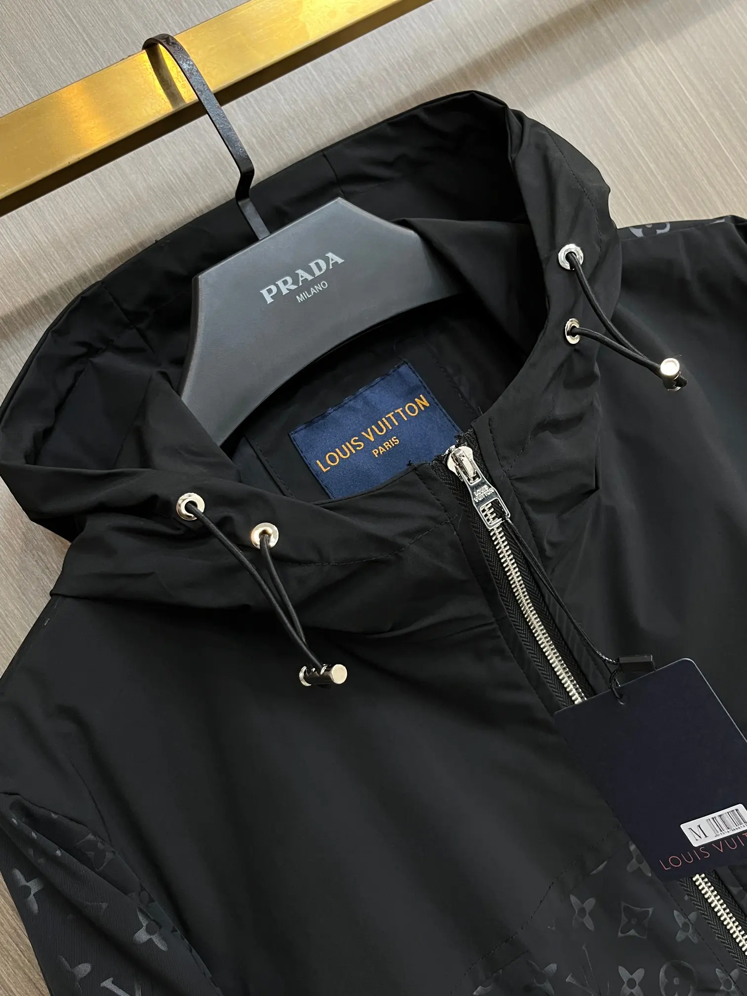 Monogram Hooded Windbreaker Jacket D36014360 — view 3