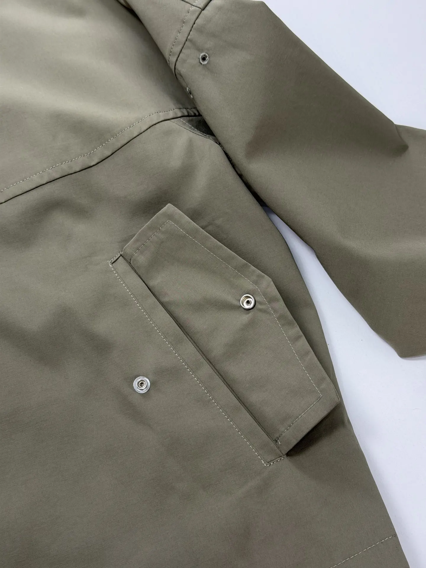 Intrecciato Leather-Trimmed Cotton-Blend Jacket D36520665 — view 6