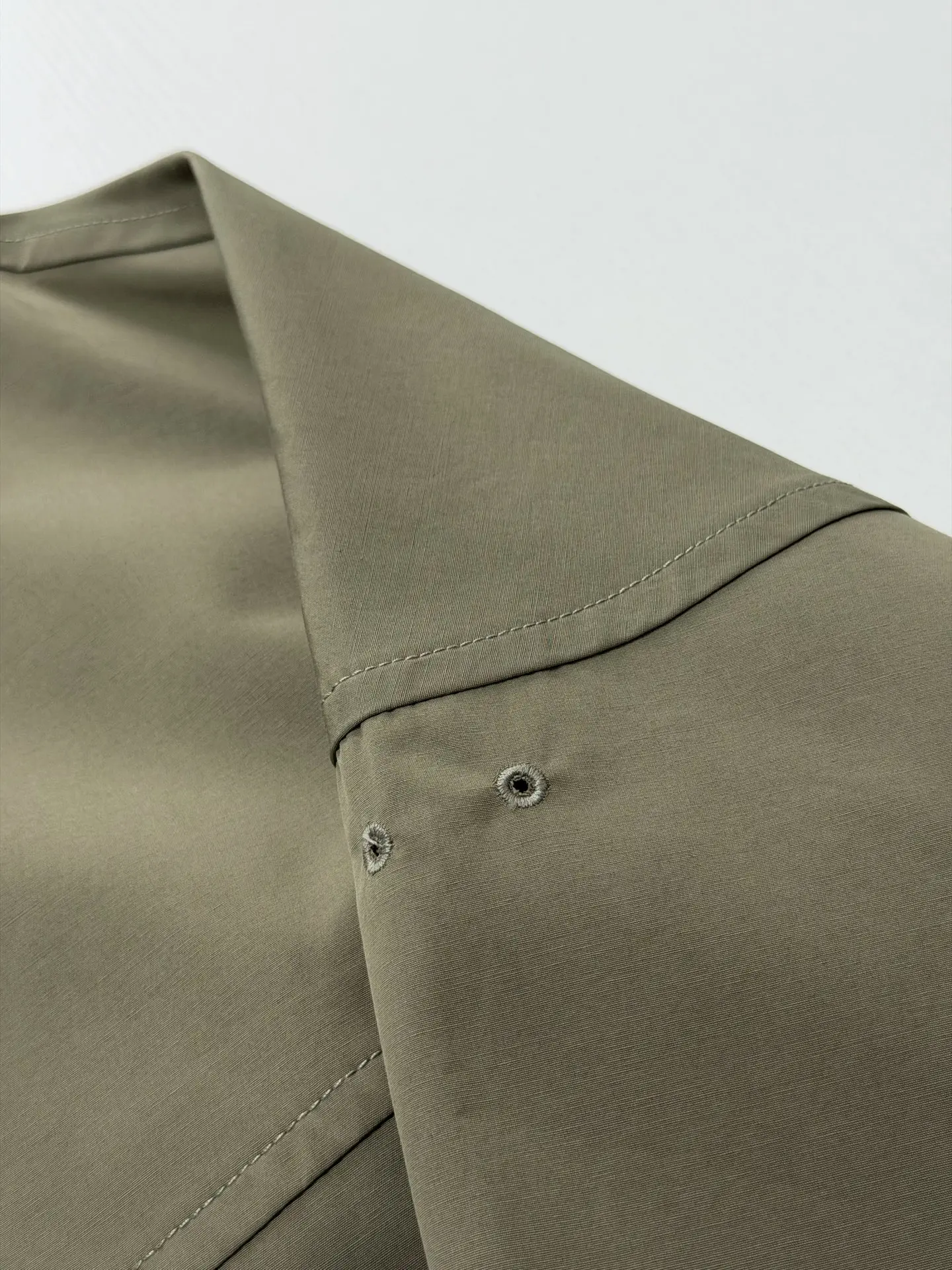 Intrecciato Leather-Trimmed Cotton-Blend Jacket D36520665 — view 7