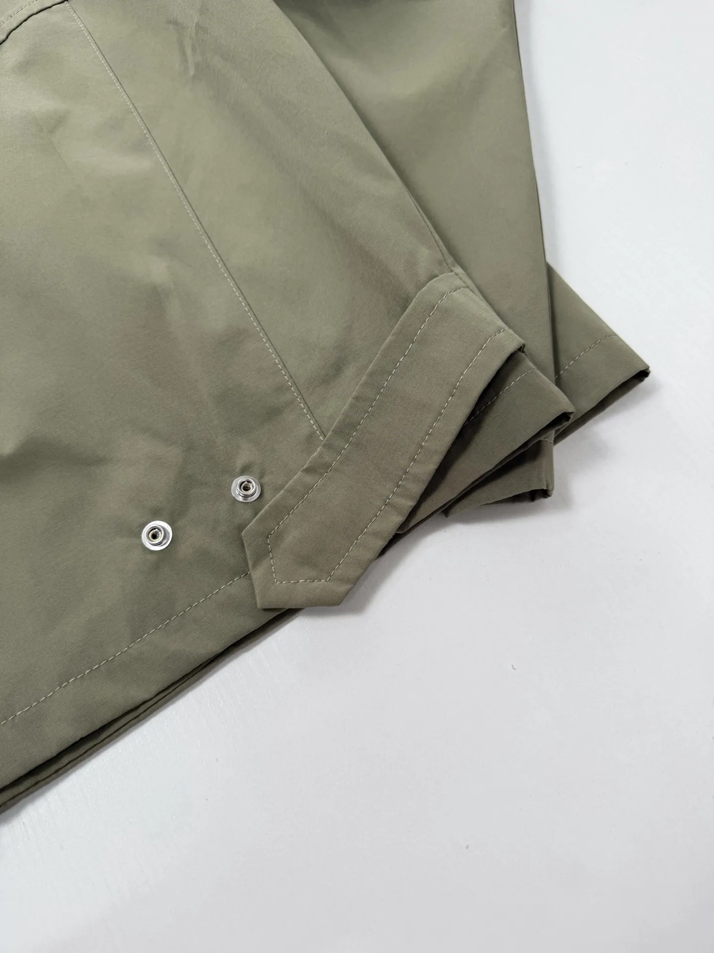 Intrecciato Leather-Trimmed Cotton-Blend Jacket D36520665 — view 9