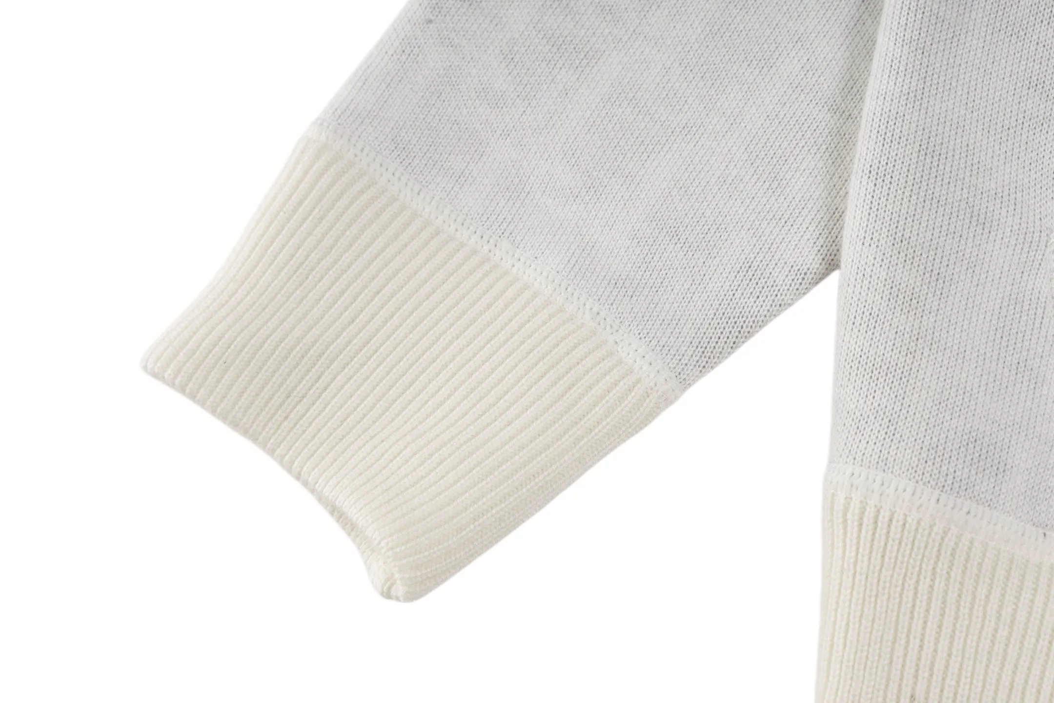 Reversible Oblique Jacquard Cashmere-Blend Hoodie D37021211 — view 7