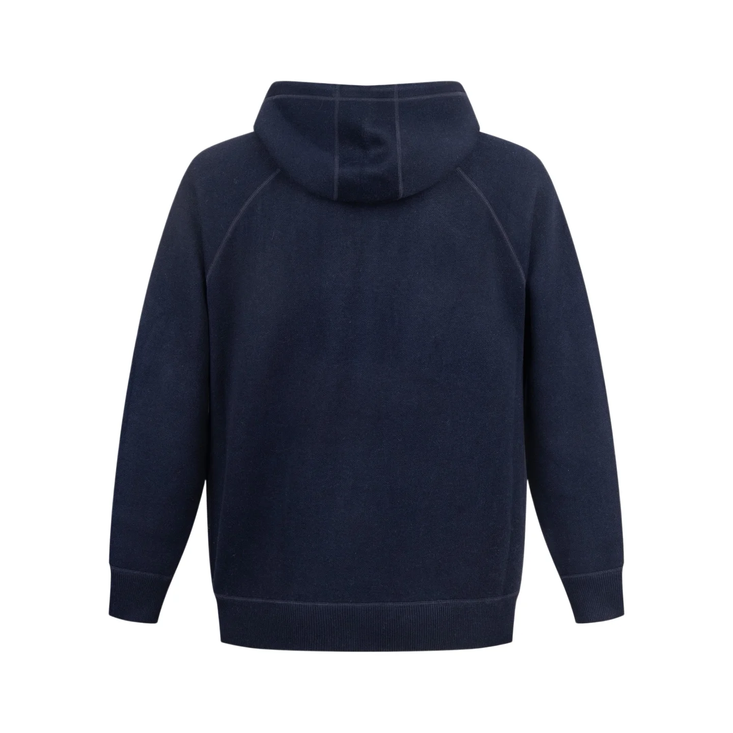 Reversible Oblique Cashmere-Blend Zip-Up Hoodie D37021212 — view 2