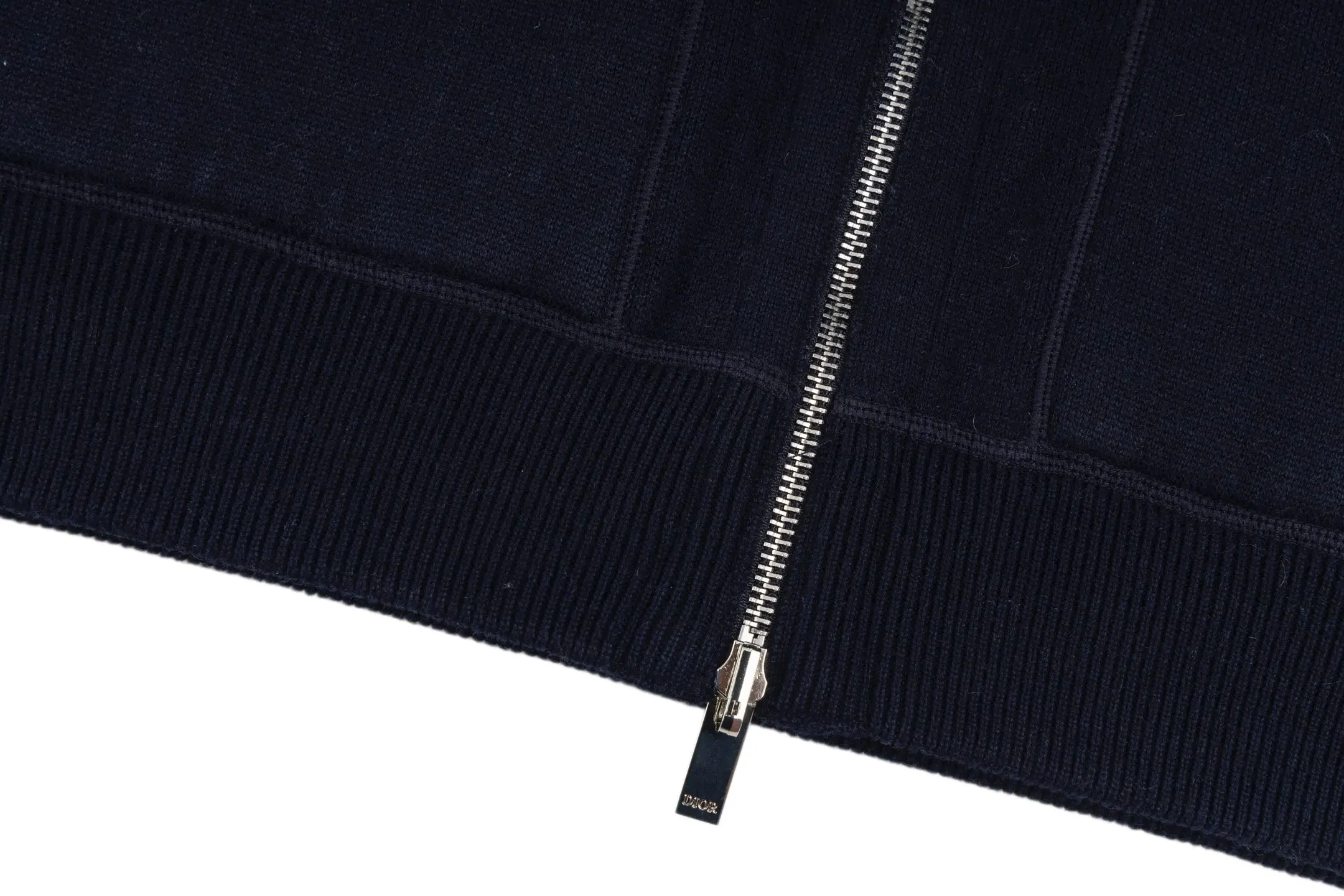 Reversible Oblique Cashmere-Blend Zip-Up Hoodie D37021212 — view 8