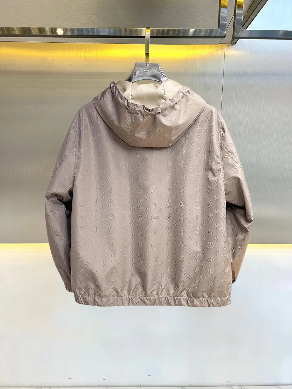 Monogram Embossed Hooded Jacket D37014662 — view 2