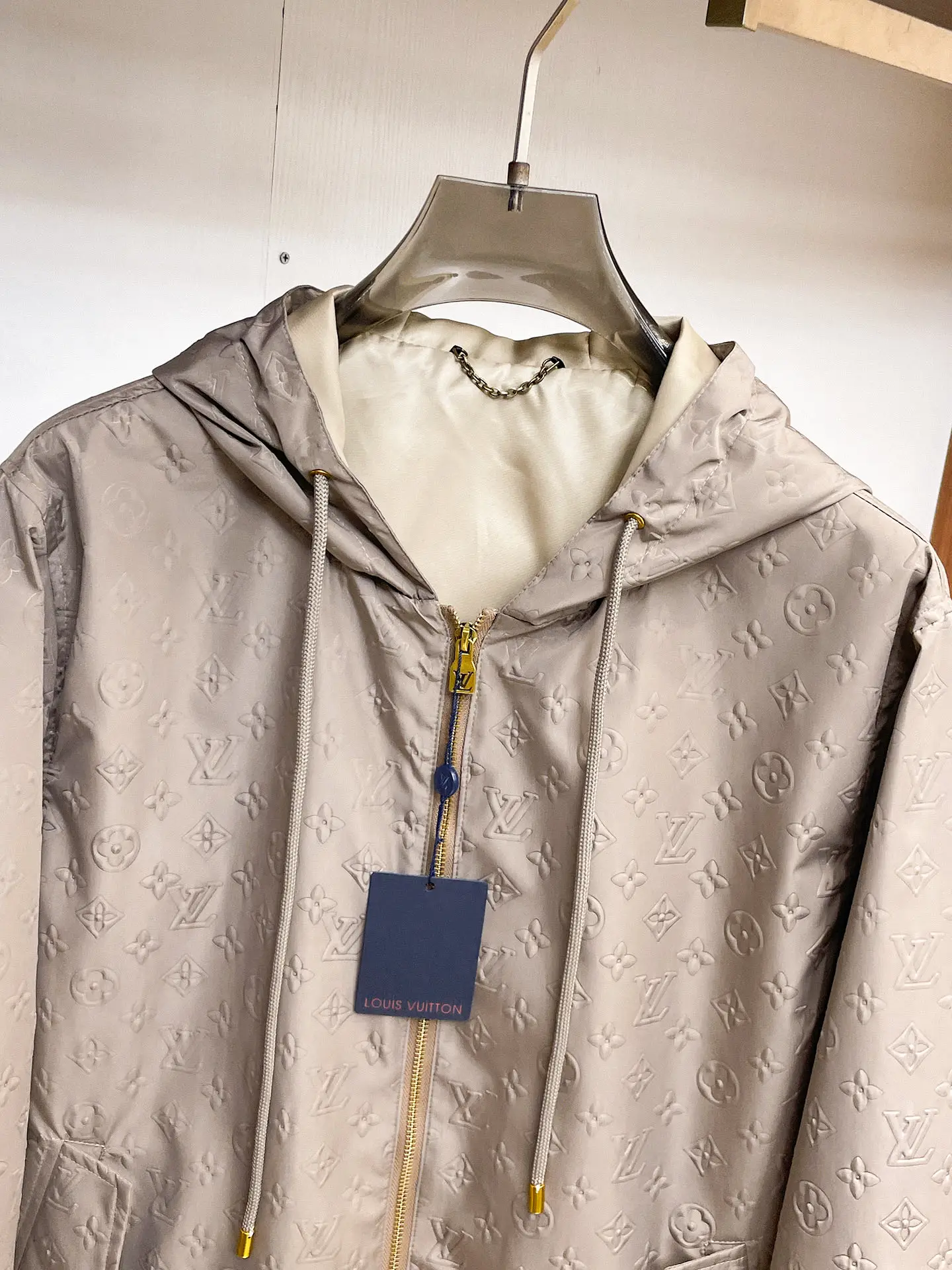 Monogram Embossed Hooded Jacket D37014662 — view 3