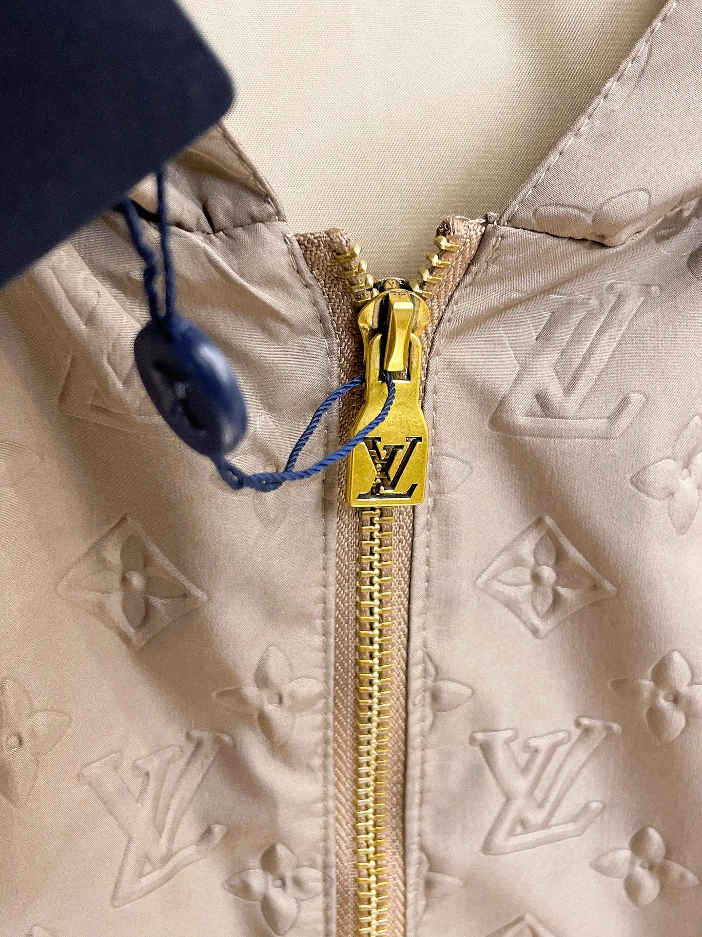 Monogram Embossed Hooded Jacket D37014662 — view 4