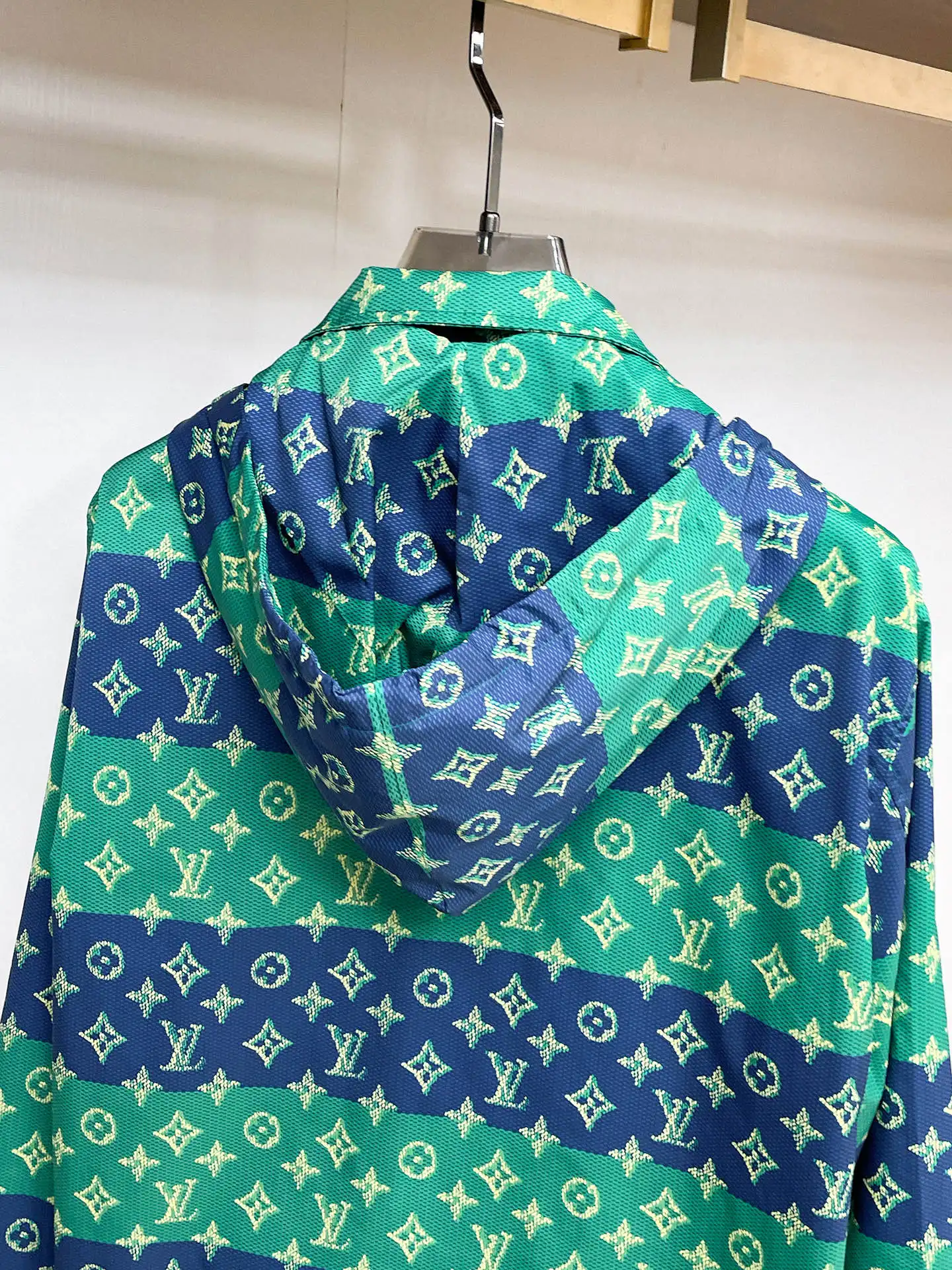 Monogram Striped Hooded Jacket D37014664 — view 16