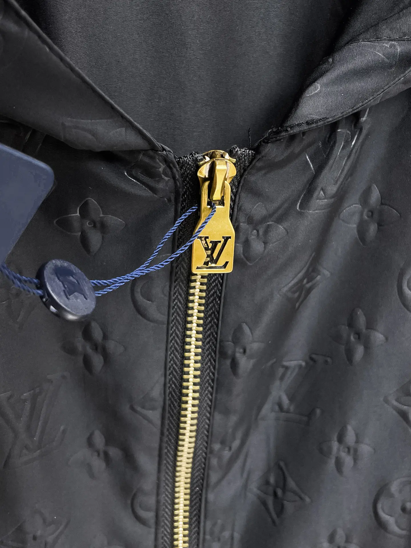 Monogram Embossed Hooded Windbreaker Jacket D37014663 — view 4