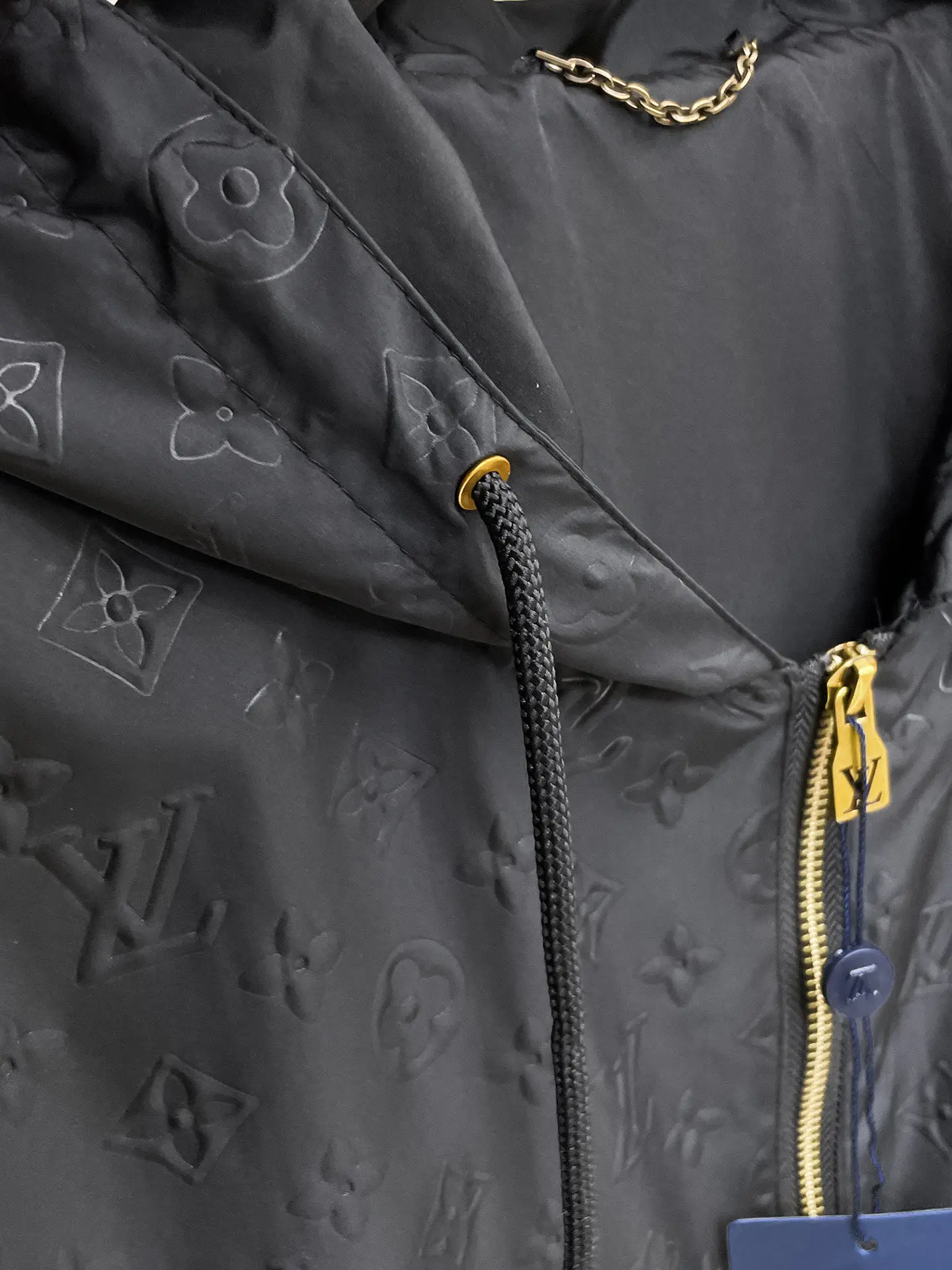 Monogram Embossed Hooded Windbreaker Jacket D37014663 — view 6