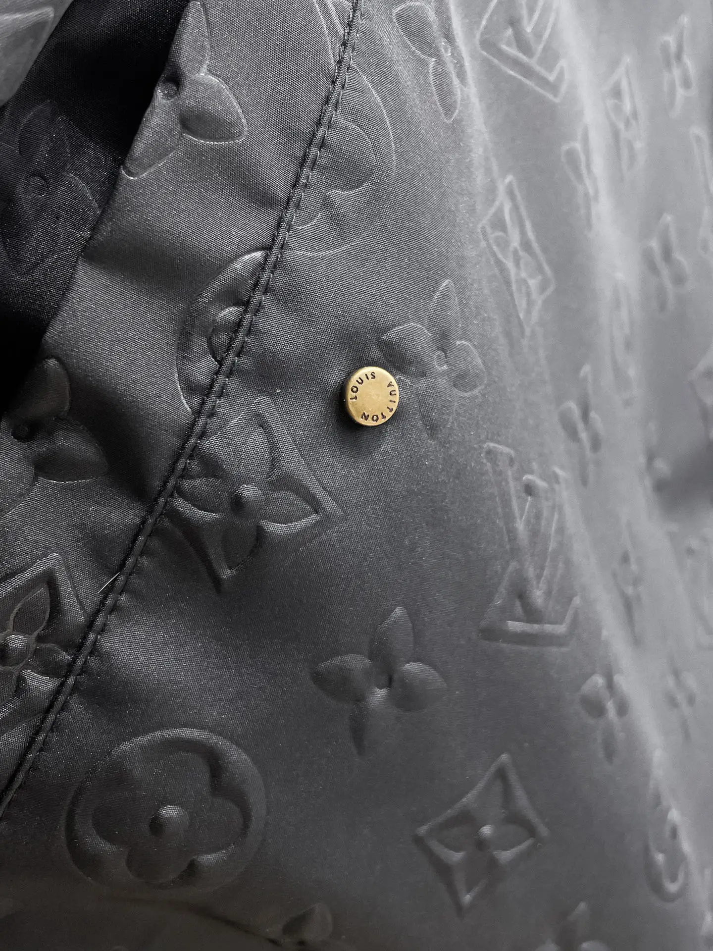 Monogram Embossed Hooded Windbreaker Jacket D37014663 — view 12