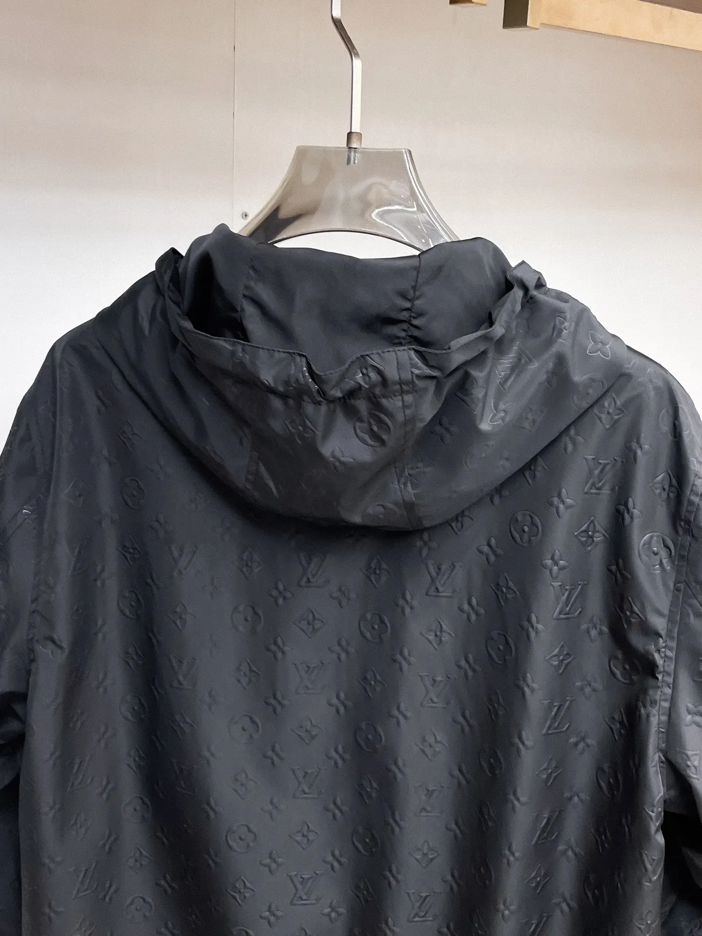 Monogram Embossed Hooded Windbreaker Jacket D37014663 — view 15
