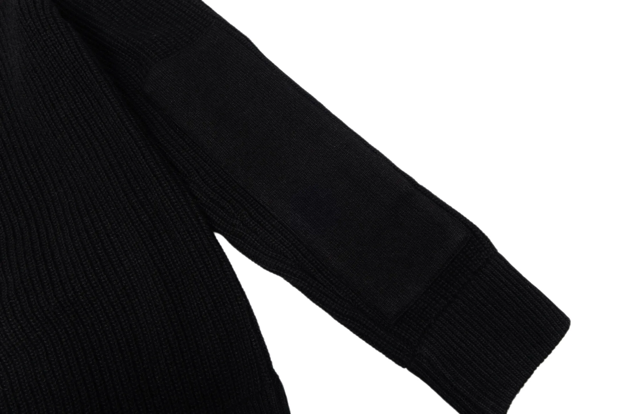 Ribbed Wool Mock-Neck Cardigan D37021165 — view 5