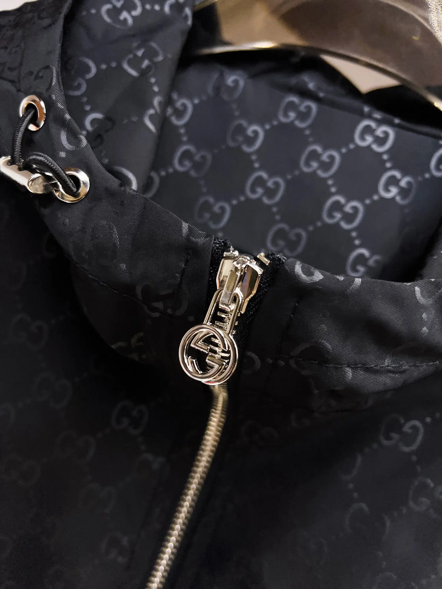Monogram Jacquard Hooded Windbreaker Jacket D38014731 — view 5