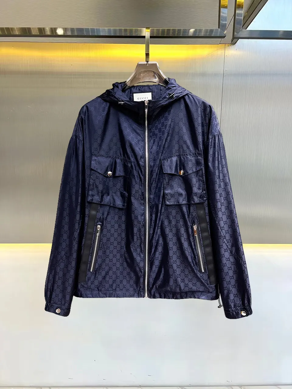 Monogram Jacquard Hooded Jacket D38014703