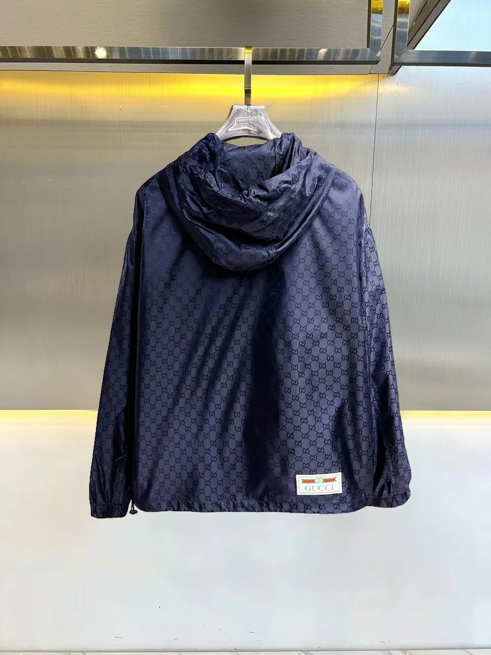 Monogram Jacquard Hooded Jacket D38014703 — view 2