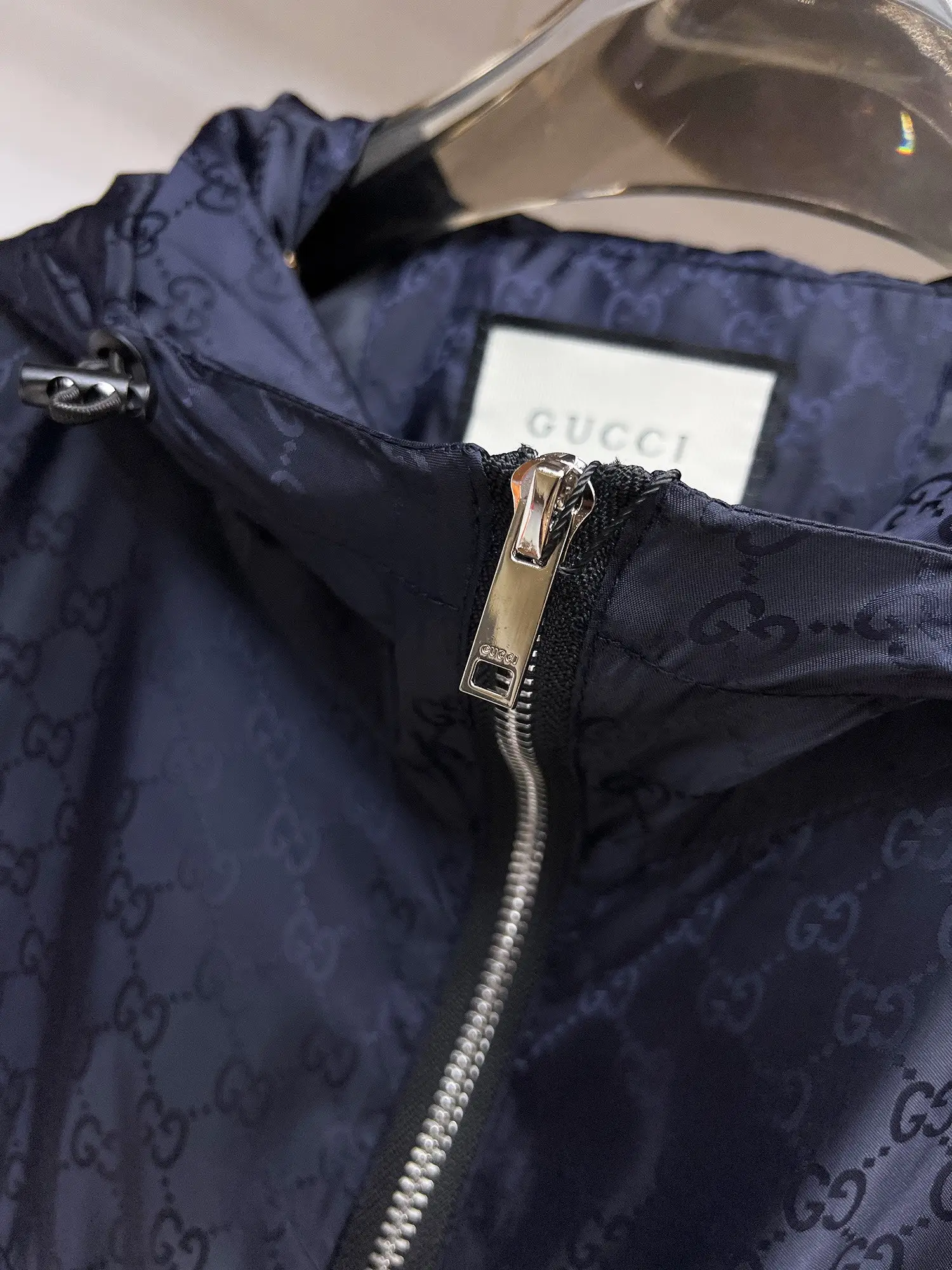 Monogram Jacquard Hooded Jacket D38014703 — view 5