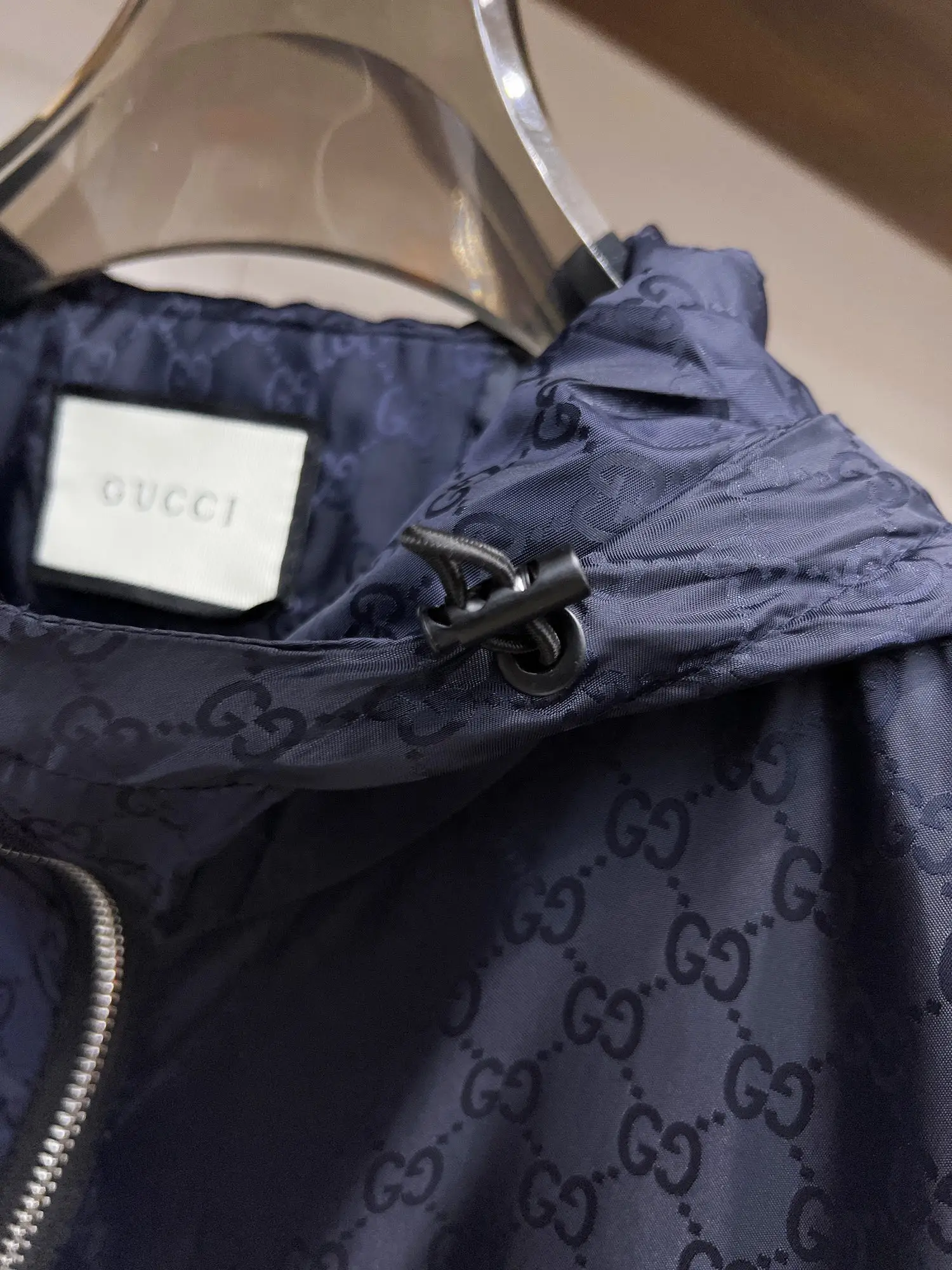 Monogram Jacquard Hooded Jacket D38014703 — view 7