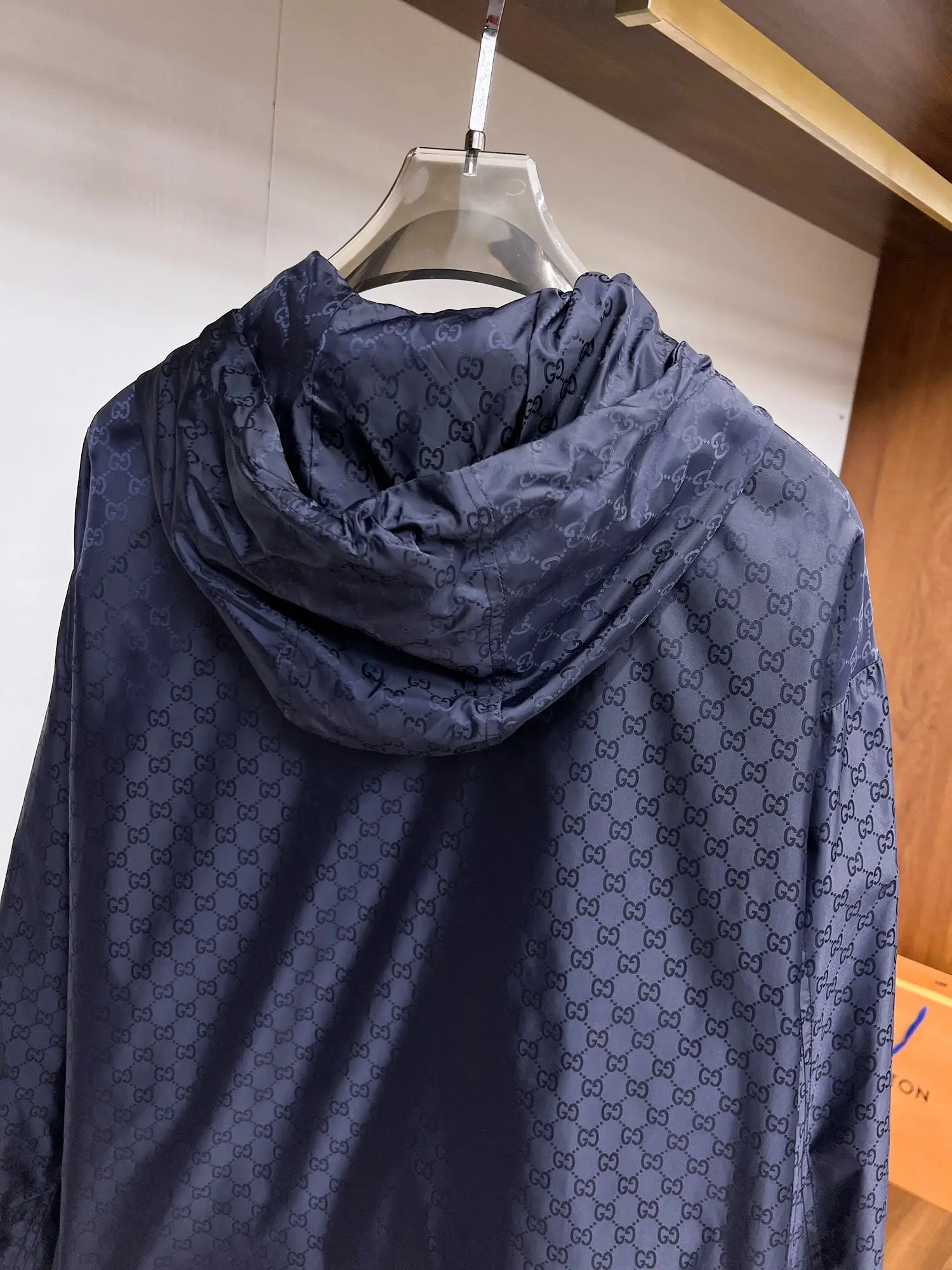 Monogram Jacquard Hooded Jacket D38014703 — view 13