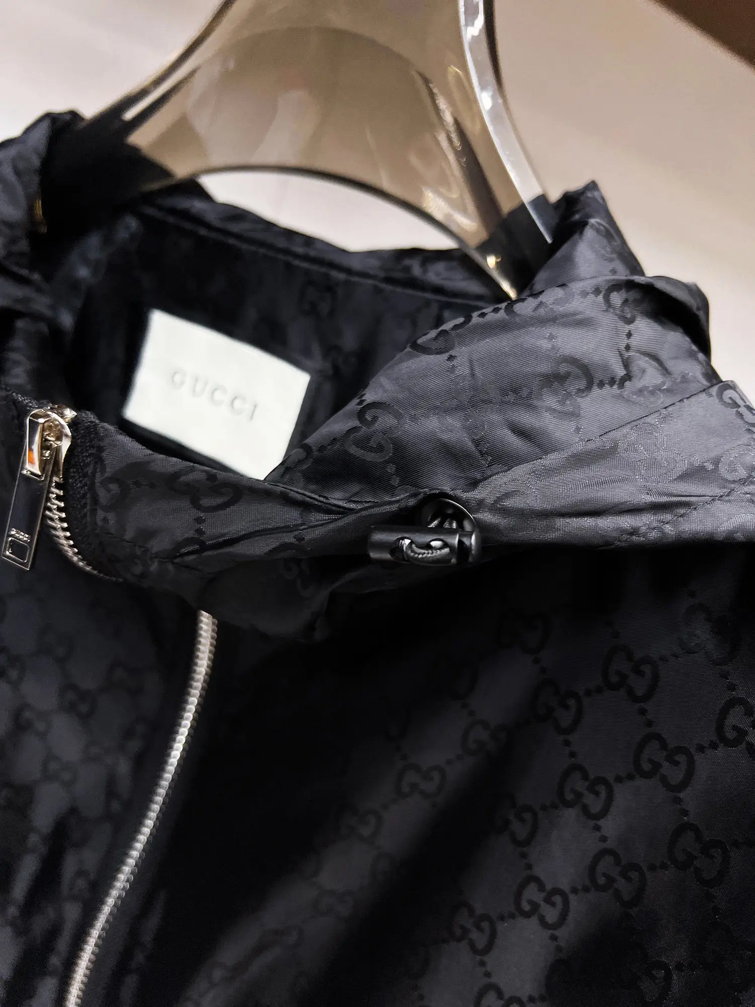 Monogram Hooded Windbreaker Jacket D38014702 — view 8