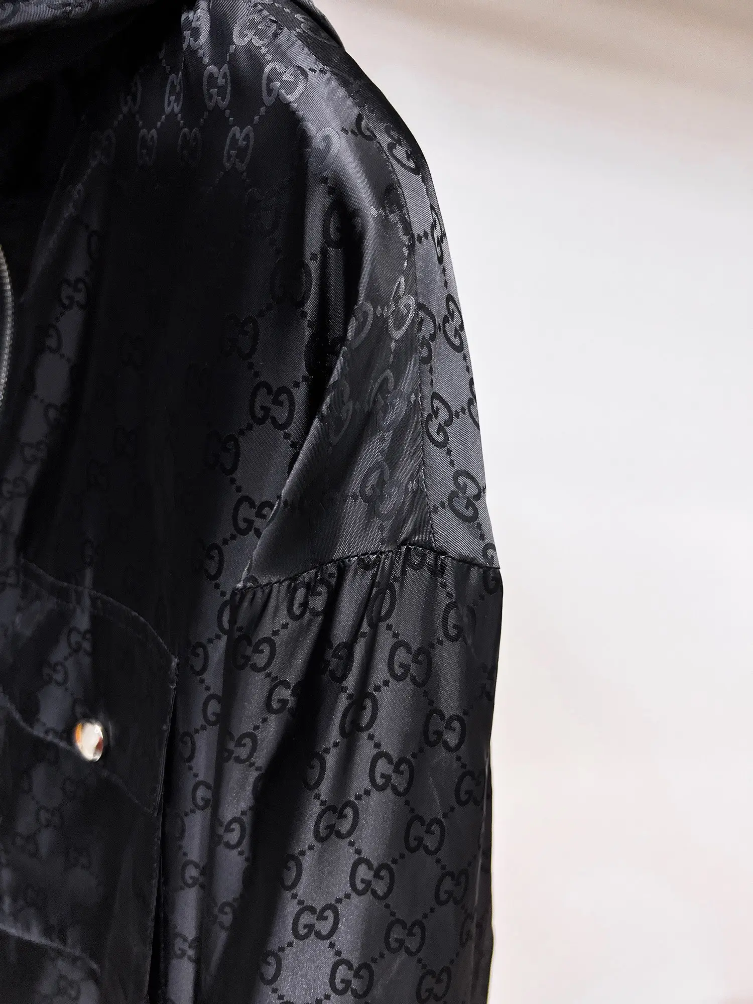 Monogram Hooded Windbreaker Jacket D38014702 — view 9