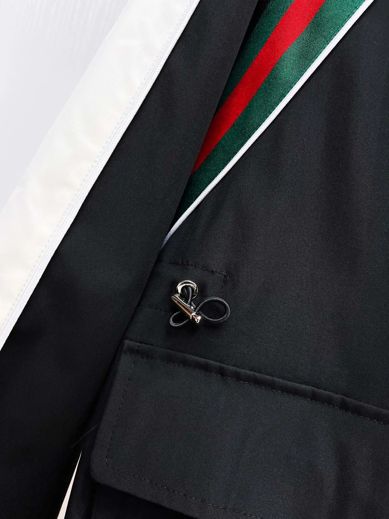 Web-Stripe Hooded Shell Jacket D38014719 — view 8