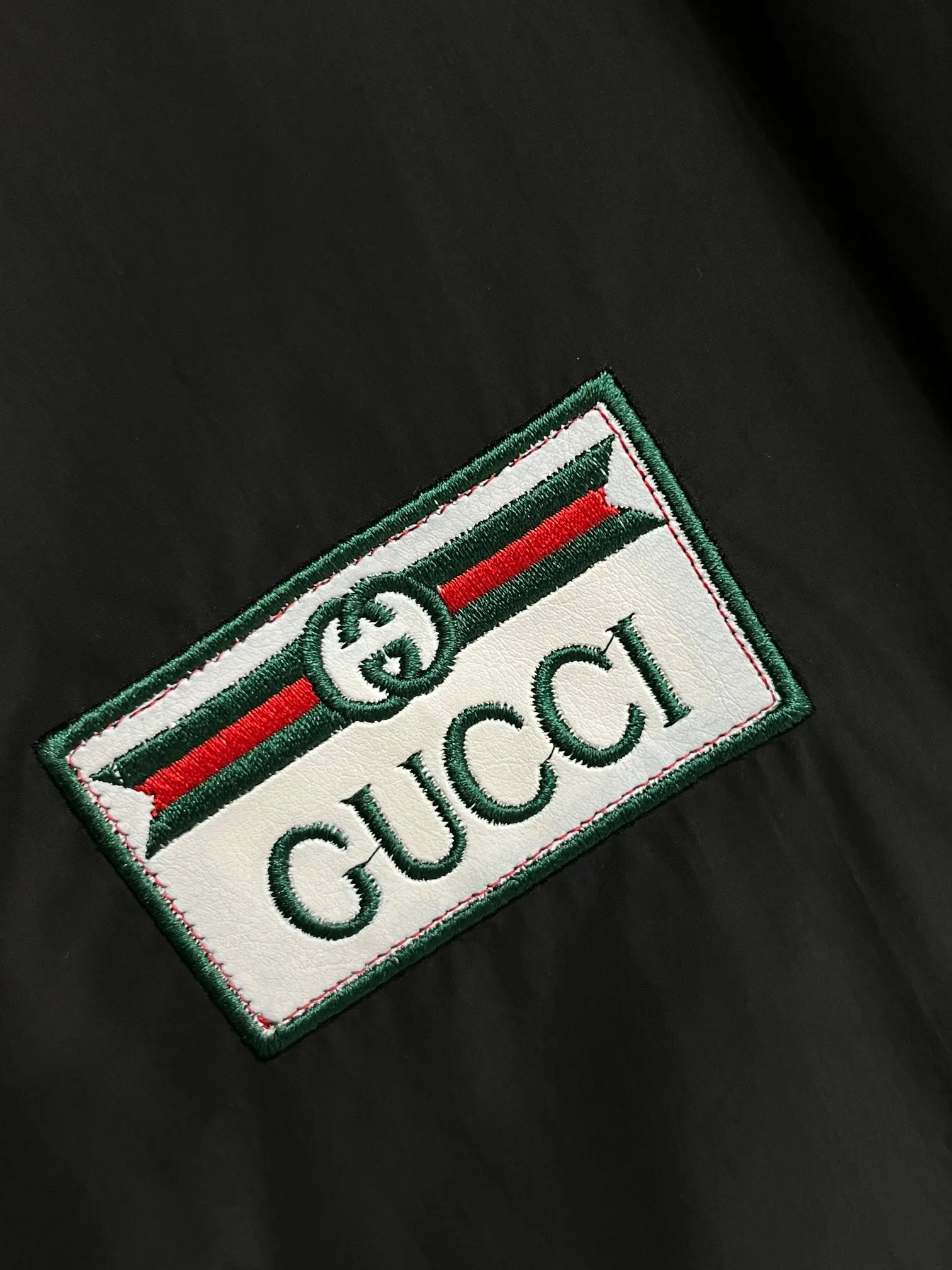 Logo-Patch Hooded Windbreaker Jacket D38014366 — view 8