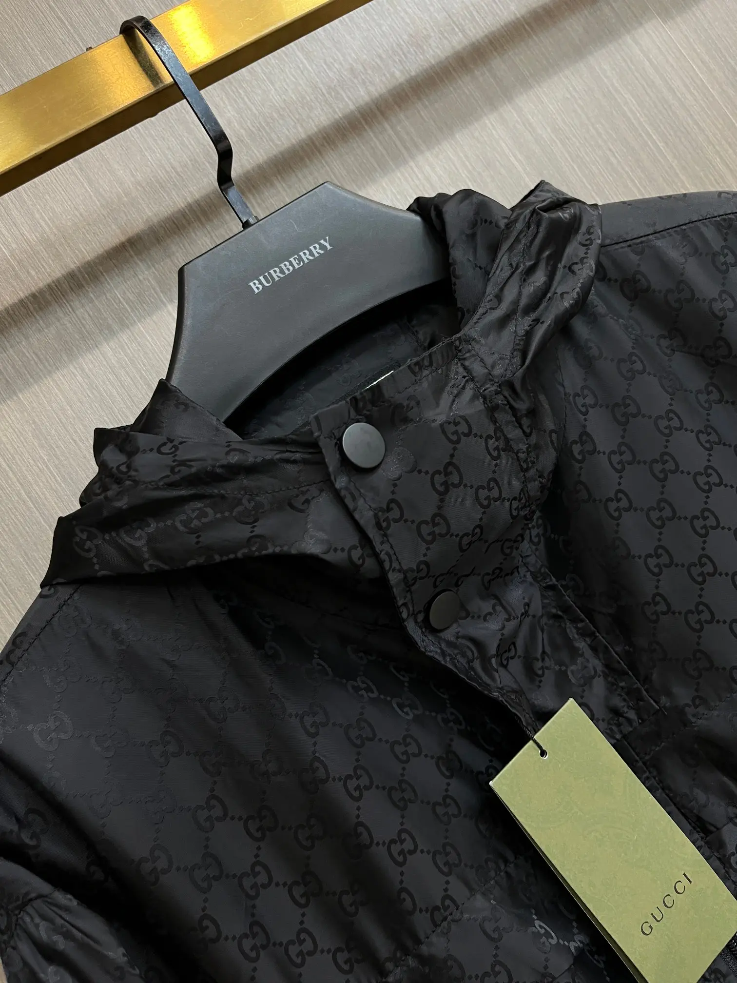 GG Monogram Hooded Windbreaker Jacket D38014392 — view 3