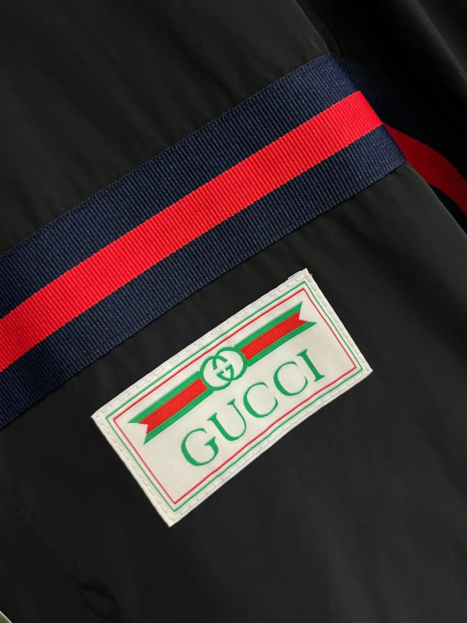 Web-Stripe Hooded Windbreaker Jacket D38014277 — view 7
