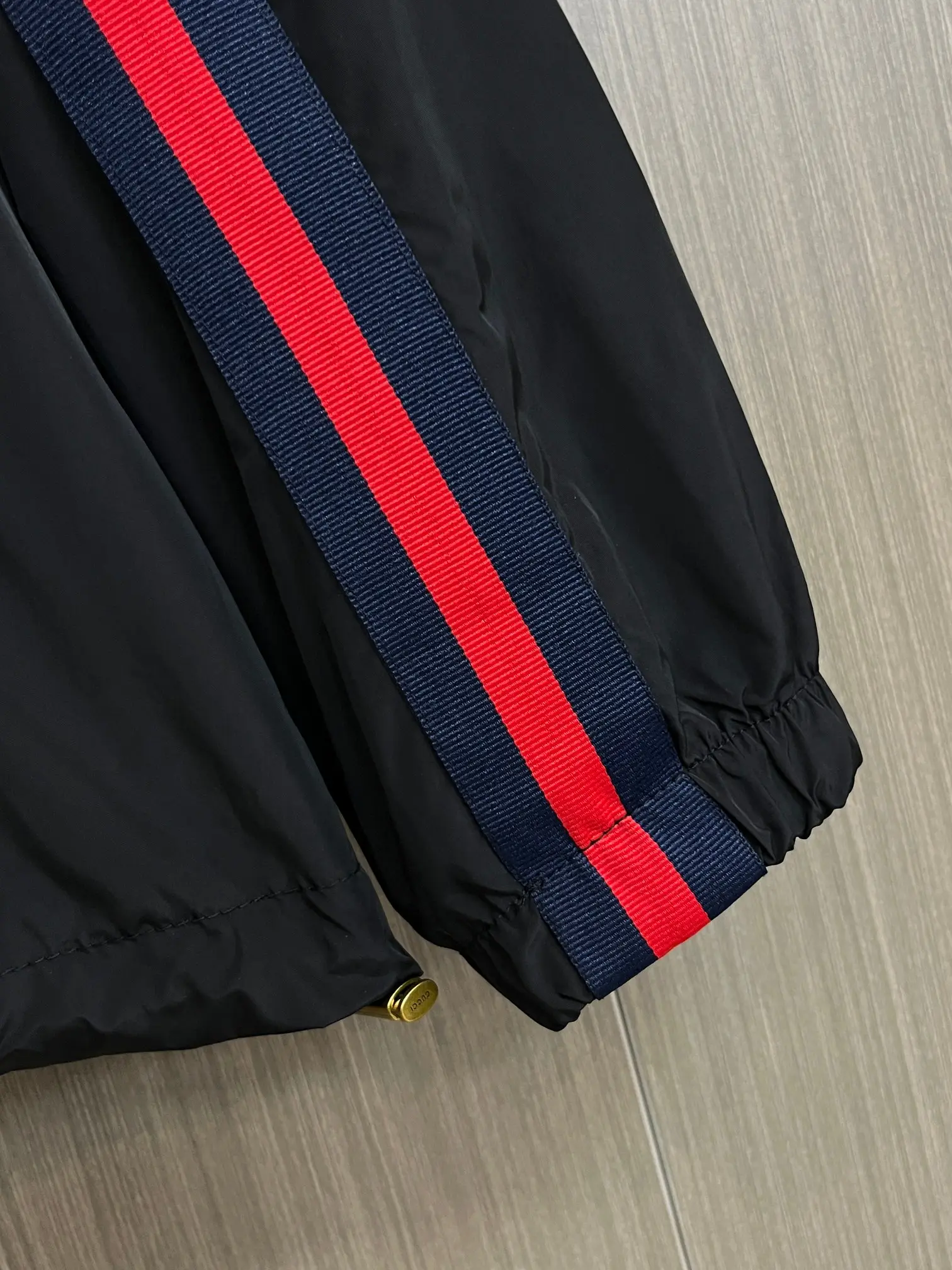 Web-Stripe Hooded Windbreaker Jacket D38014277 — view 8