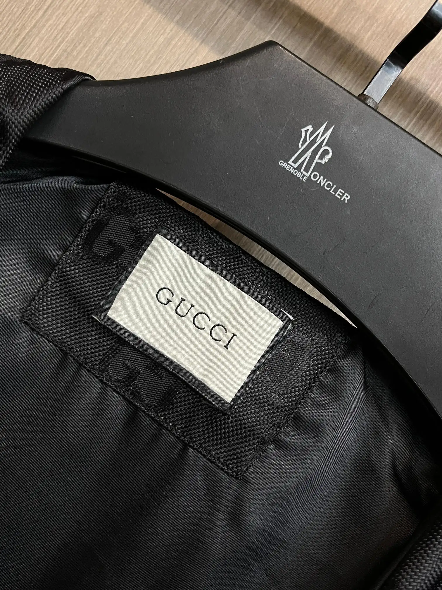 GG Monogram Hooded Jacquard Jacket D38014365 — view 5
