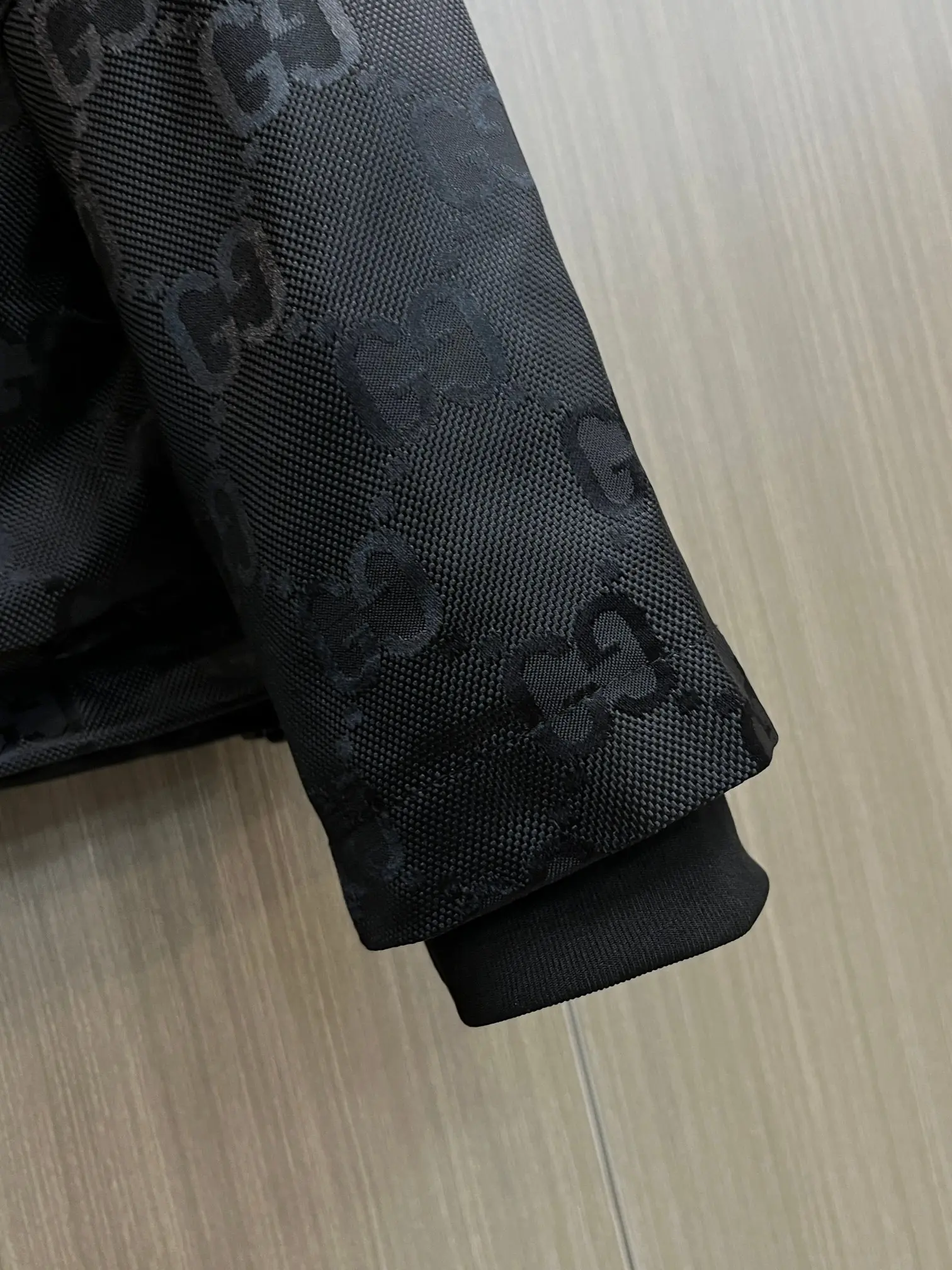 GG Monogram Hooded Jacquard Jacket D38014365 — view 8