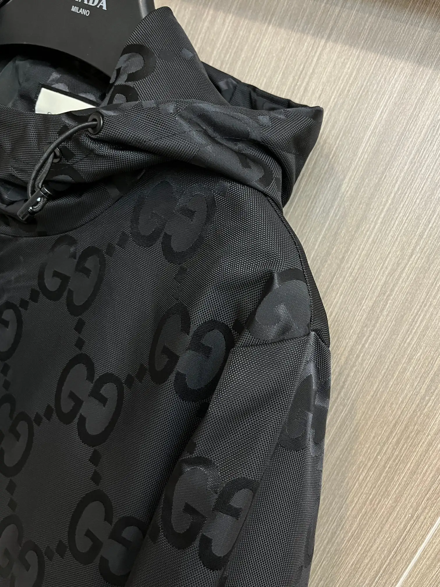 Monogram Jacquard Hooded Windbreaker Jacket D38014363 — view 5