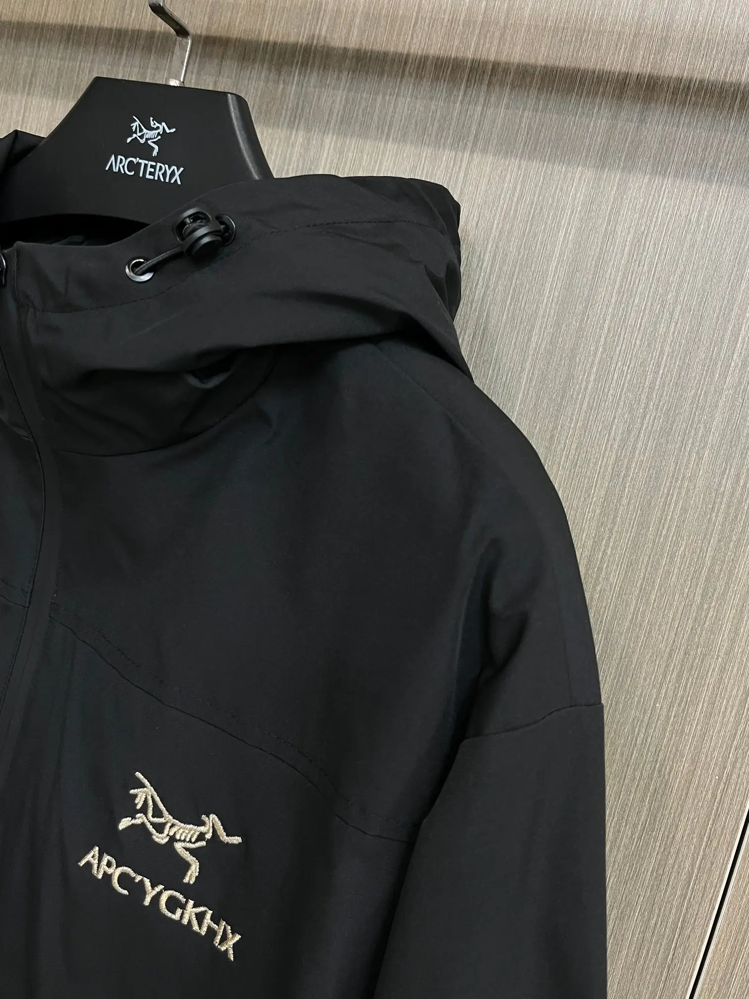 Hooded Technical Shell Jacket D38014316 — view 5