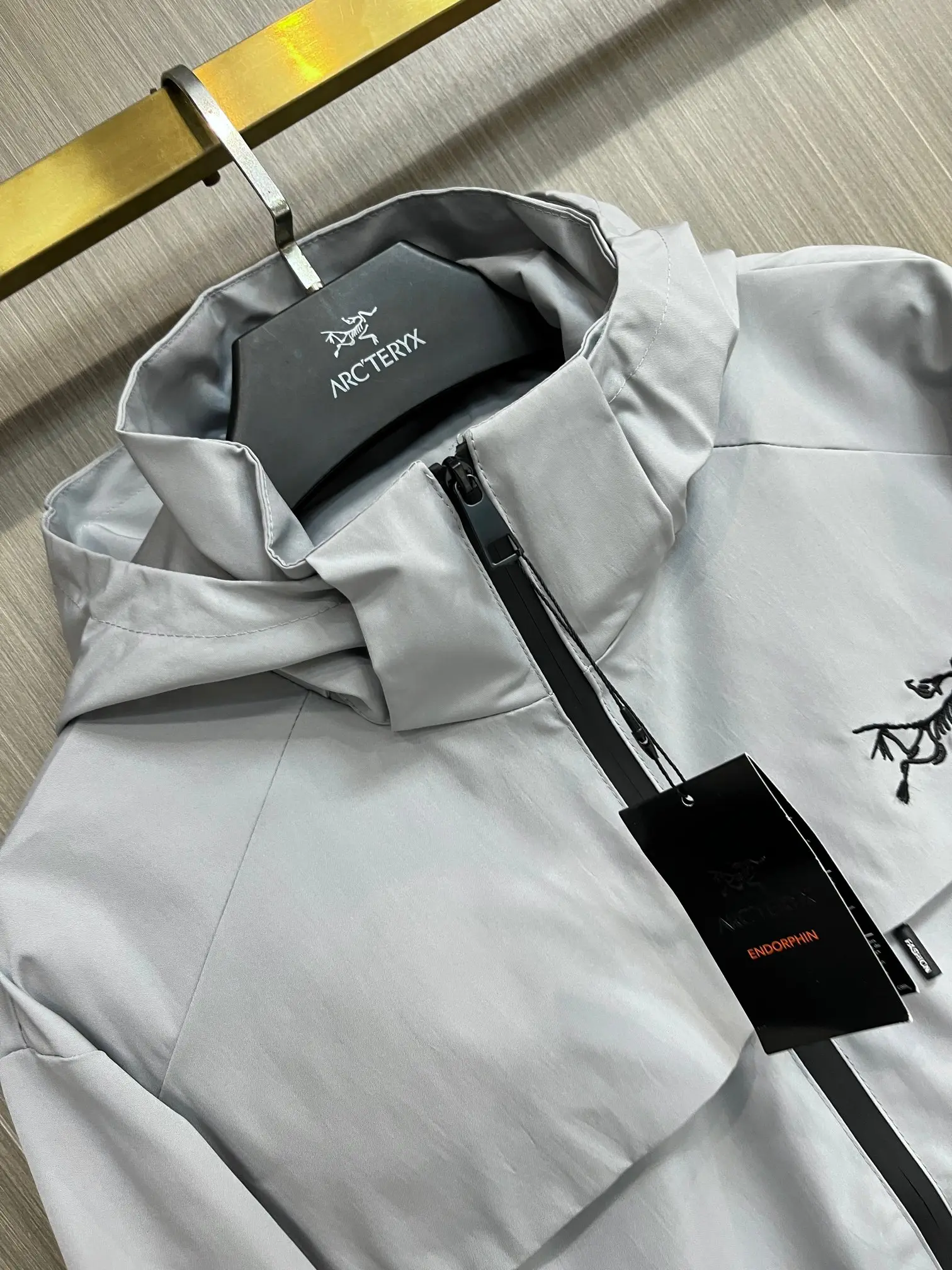 Hooded Technical Shell Jacket D38014297 — view 3