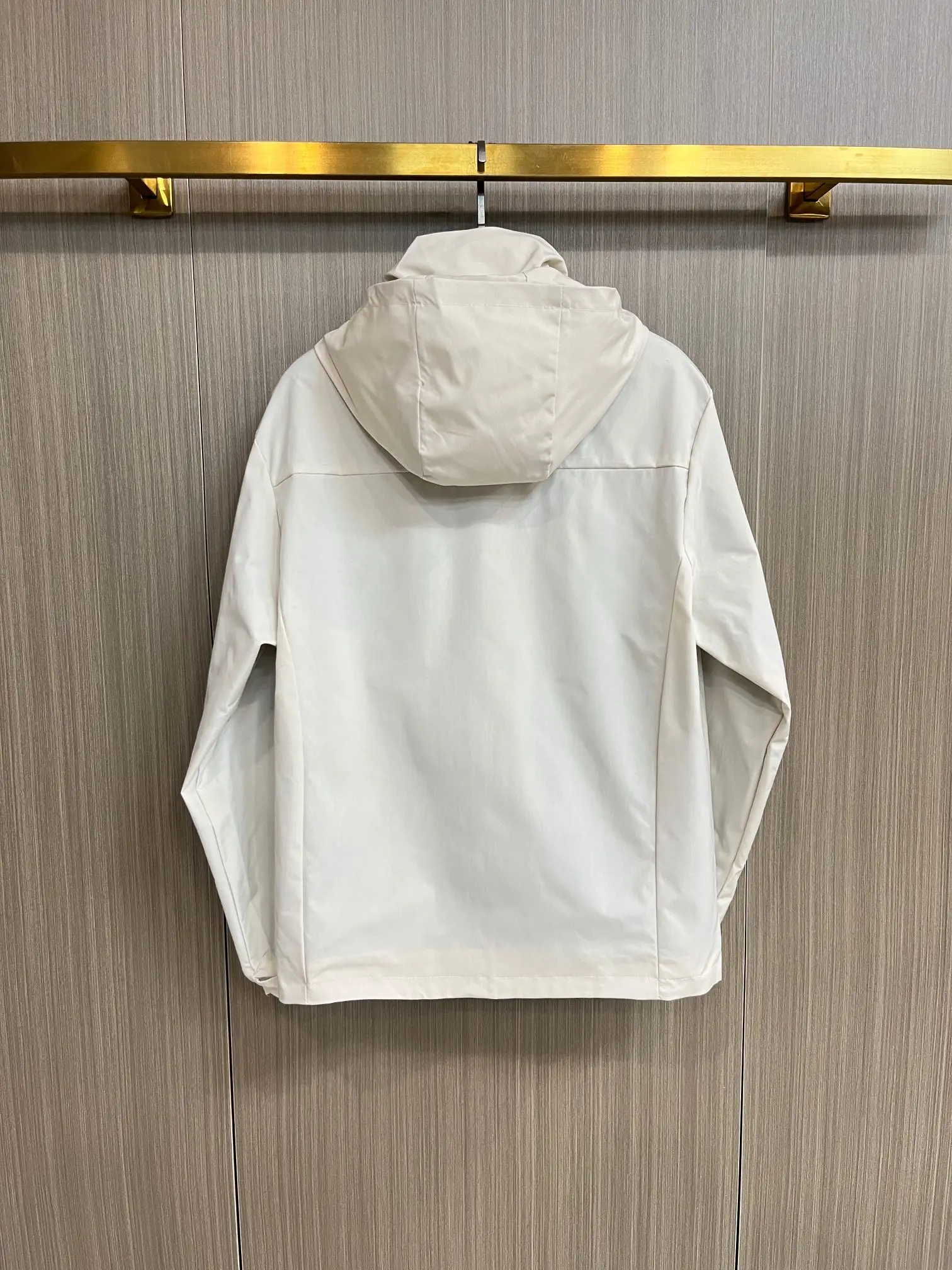 Hooded Technical Shell Jacket D38014309 — view 2