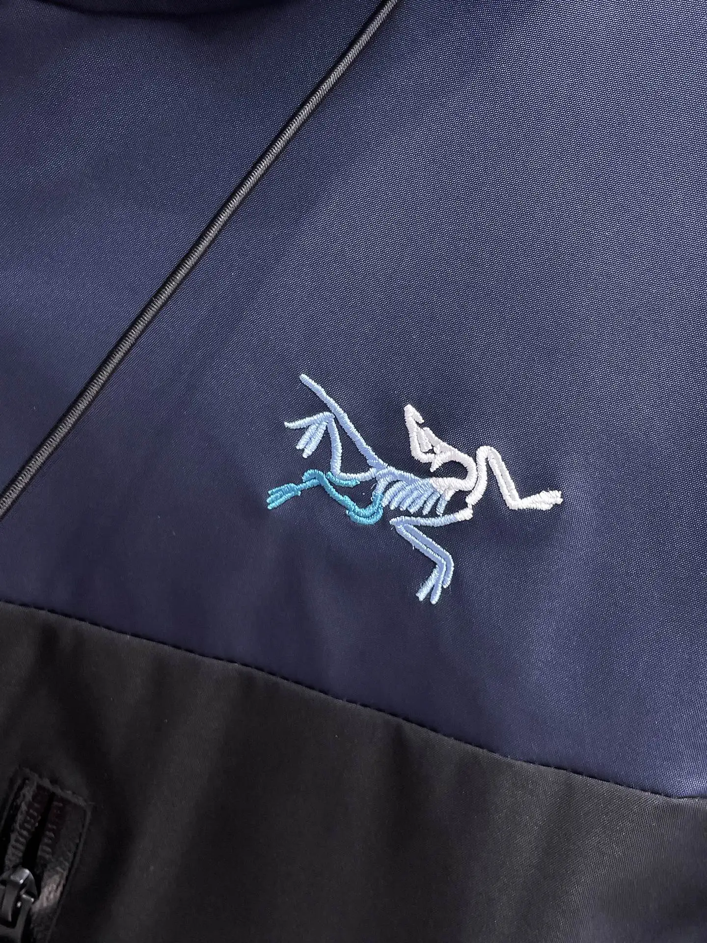 Arc'teryx Two-Tone Hooded Shell Jacket D38014463 — view 8