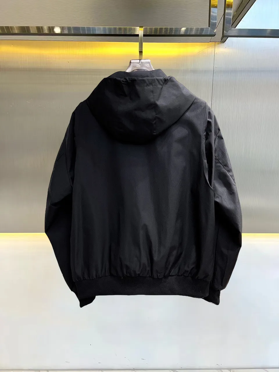 Multi-Zip Hooded Shell Jacket D38014724 — view 2