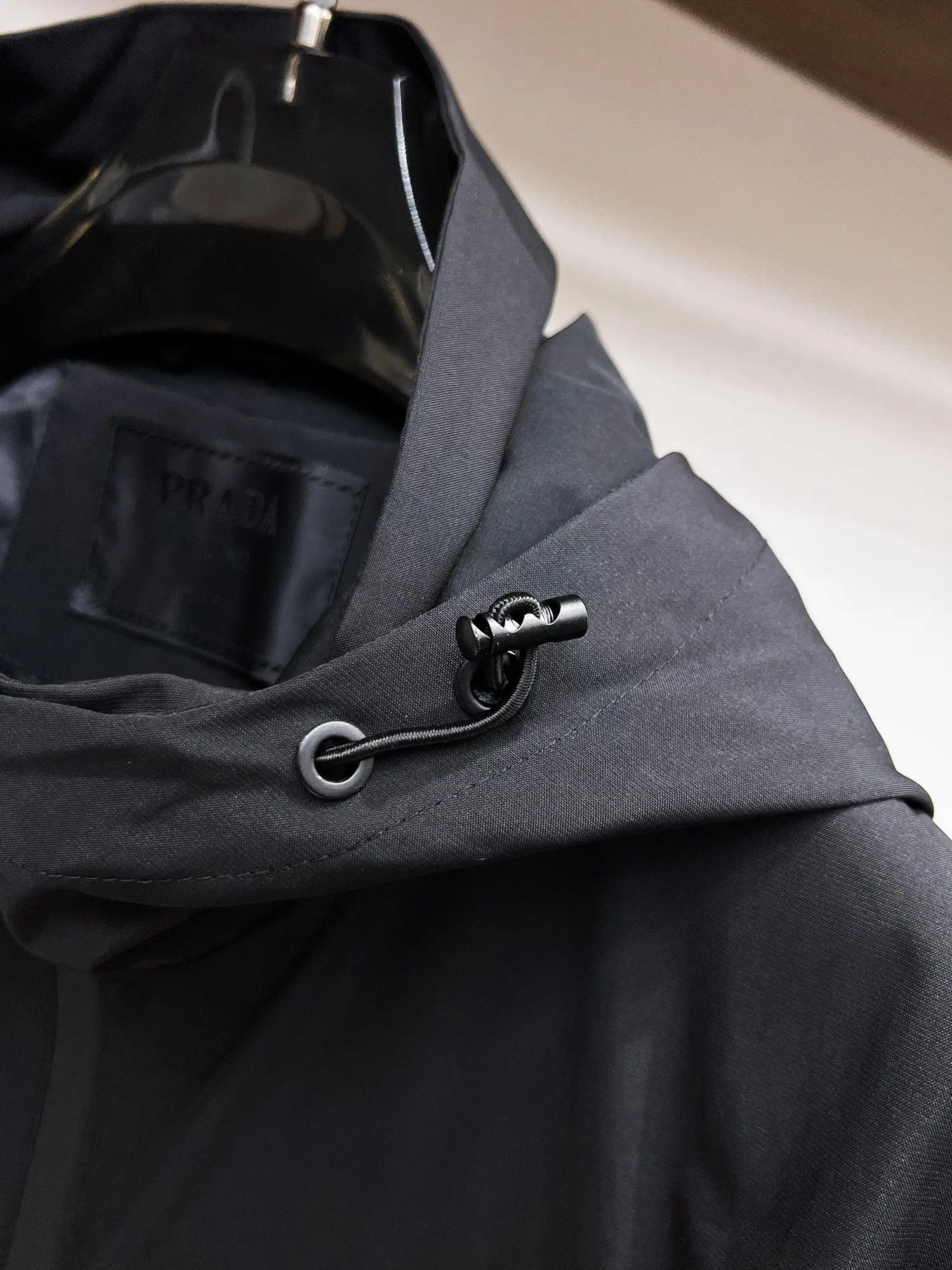 Hooded Technical Fabric Utility Jacket D38014698 — view 9