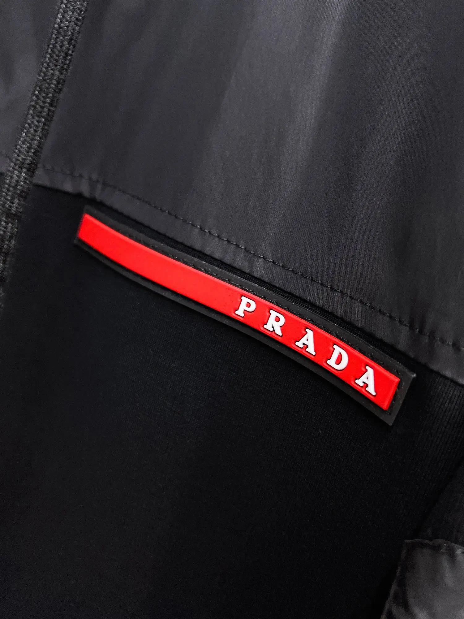 Hooded Technical Fabric Jacket D38014696 — view 5