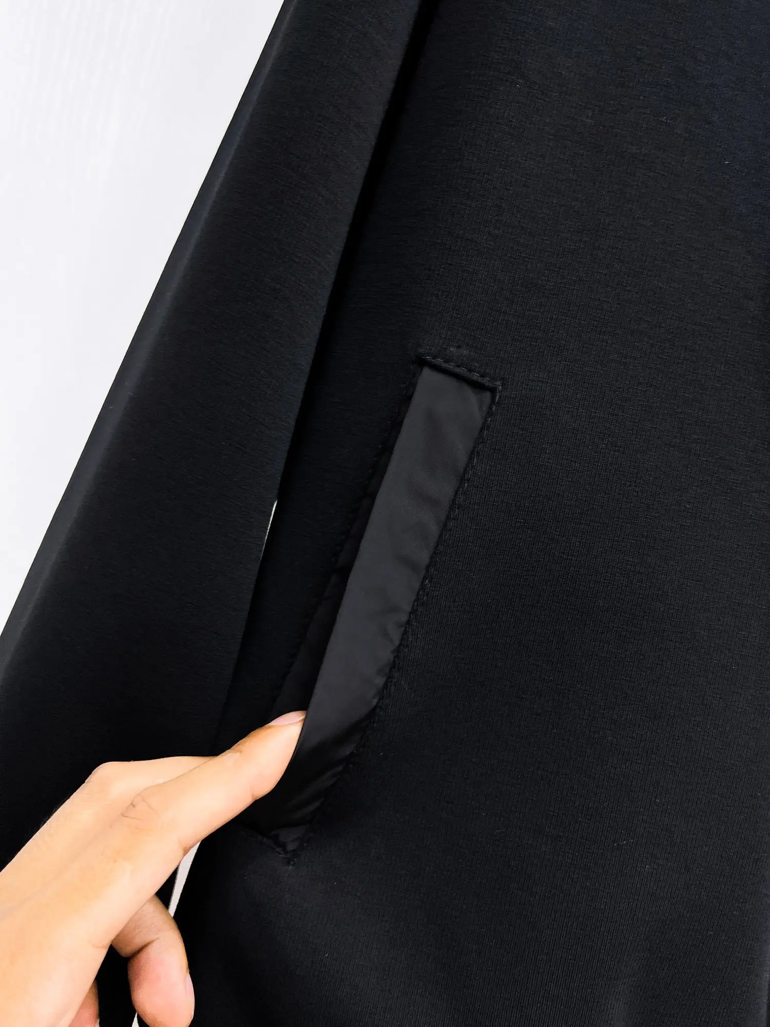 Hooded Technical Fabric Jacket D38014696 — view 10
