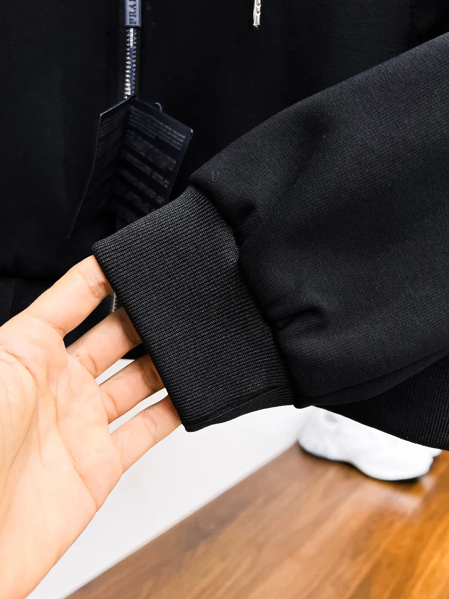 Hooded Technical Fabric Jacket D38014696 — view 11