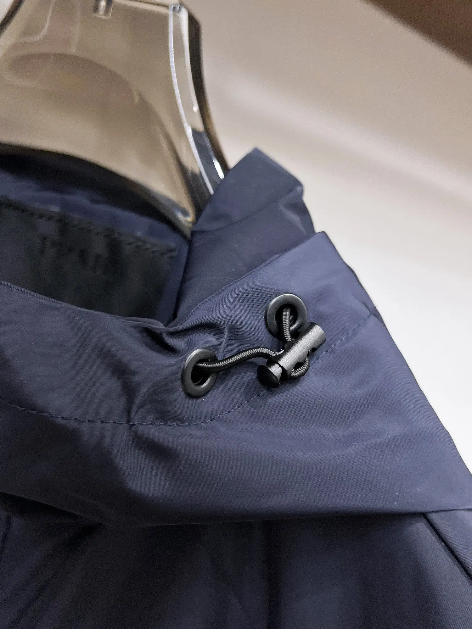 Logo-Appliquéd Hooded Shell Jacket D38014710 — view 9