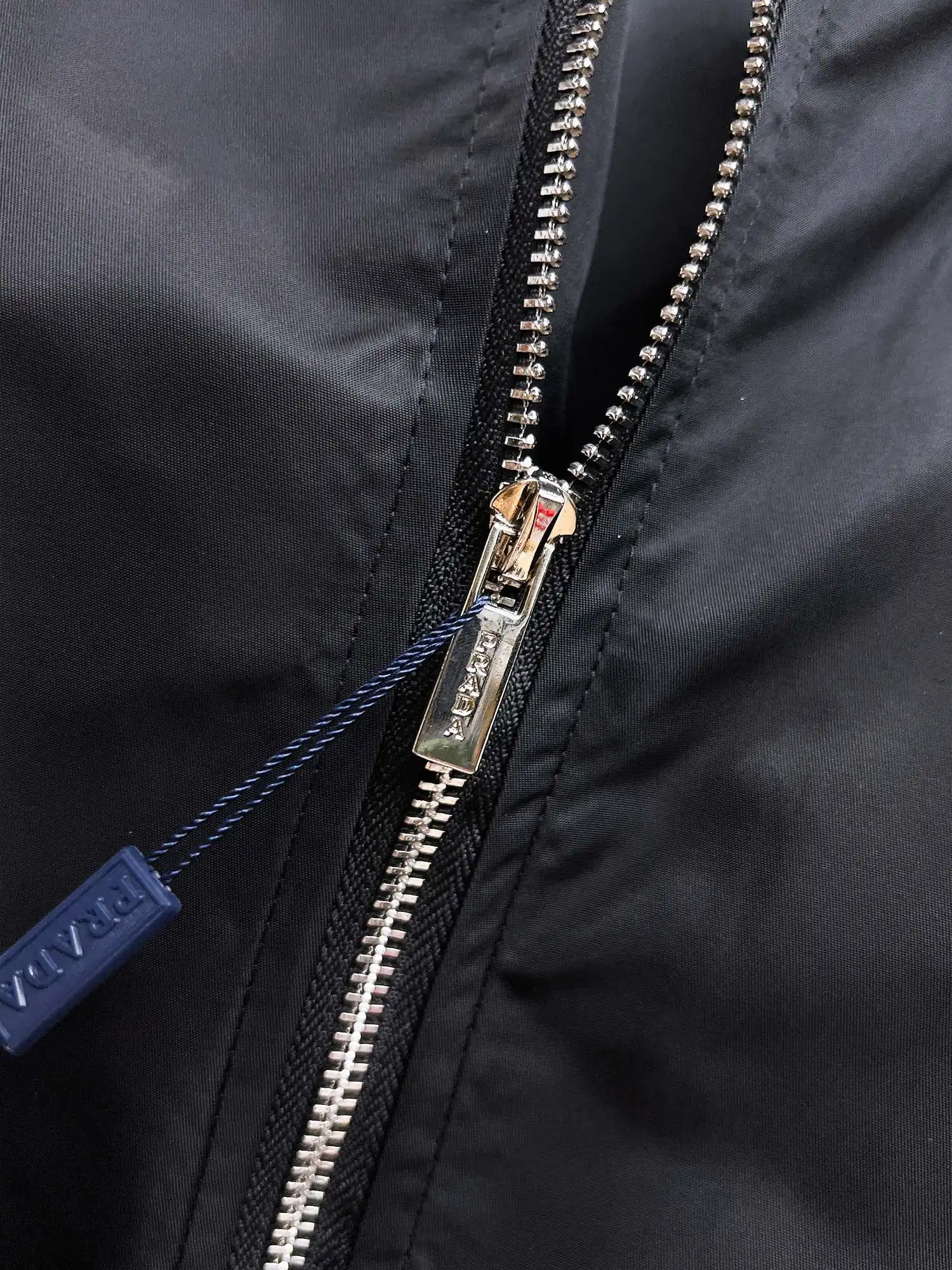 Hooded Nylon Gabardine Jacket D38014711 — view 8