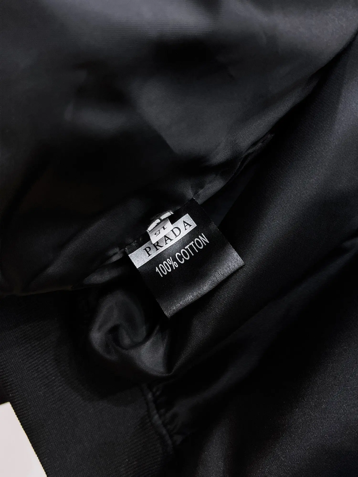 Hooded Nylon Gabardine Jacket D38014711 — view 11