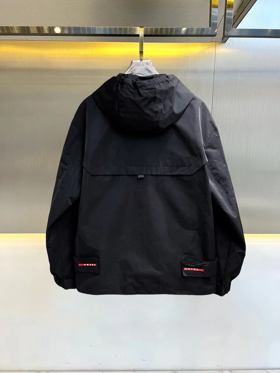 Logo-Appliqué Hooded Field Jacket D38014723 — view 2