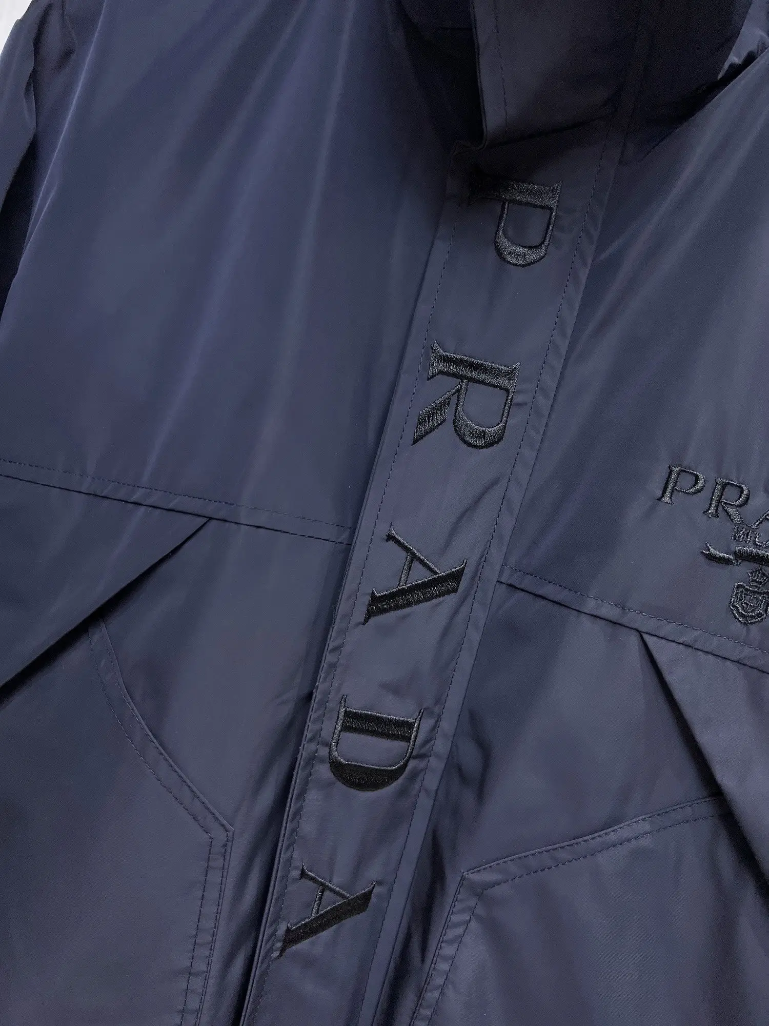 Logo-Embroidered Technical Zip-Up Jacket D38014720 — view 6